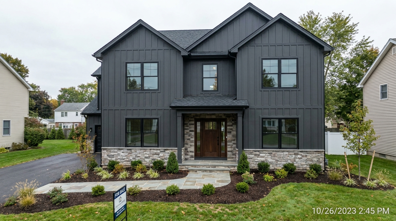 Exterior remodel — after