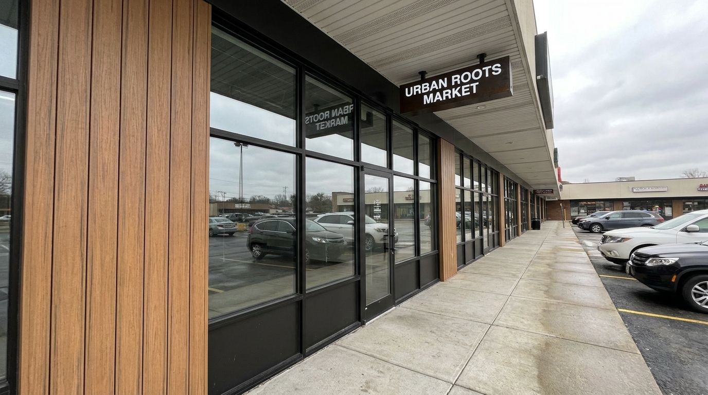 Remodeled storefront — after