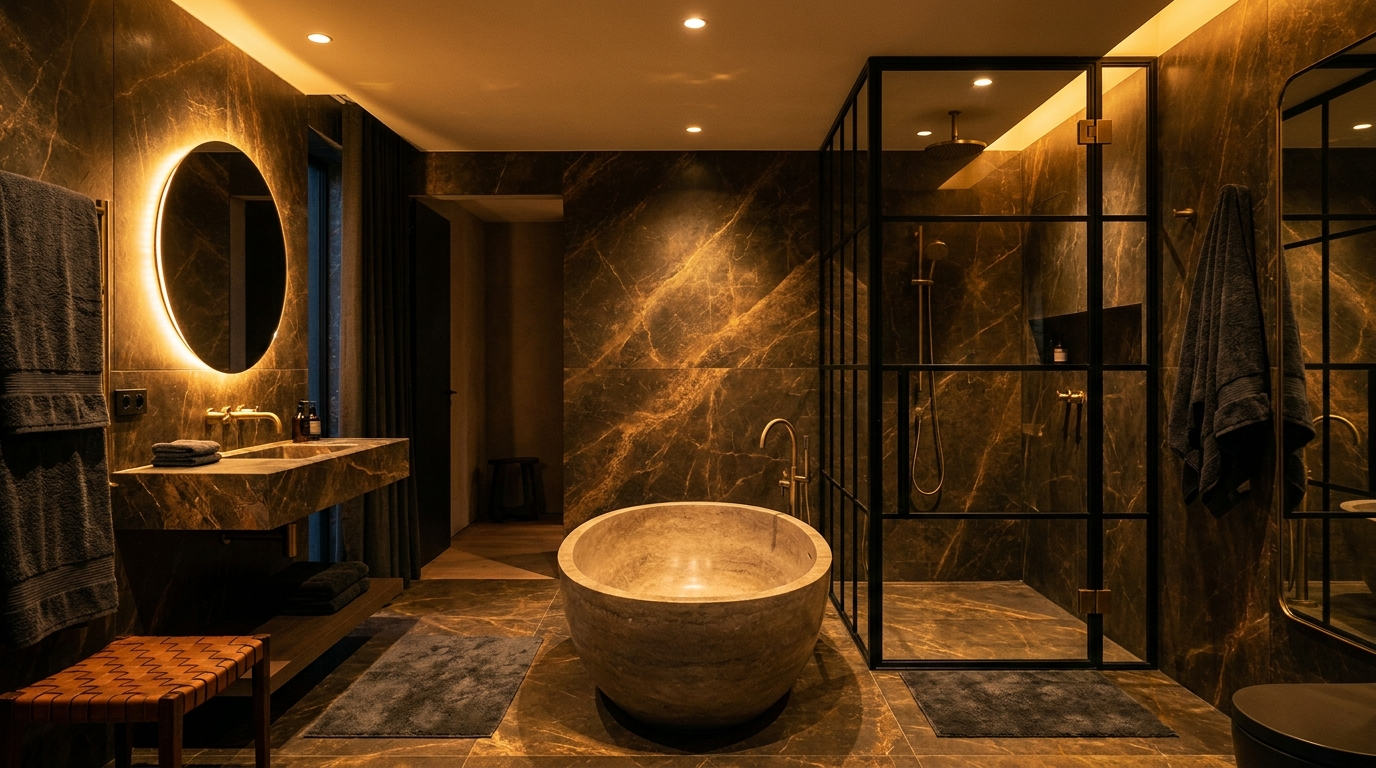 Luxury bathroom renovation